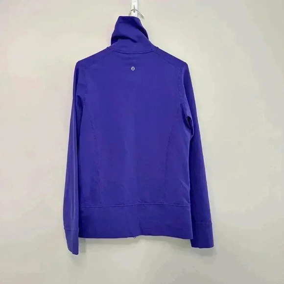 Lululemon Origami Stride Full Zip Jacket Purple Women's  Size 8 - Picture 8 of 14
